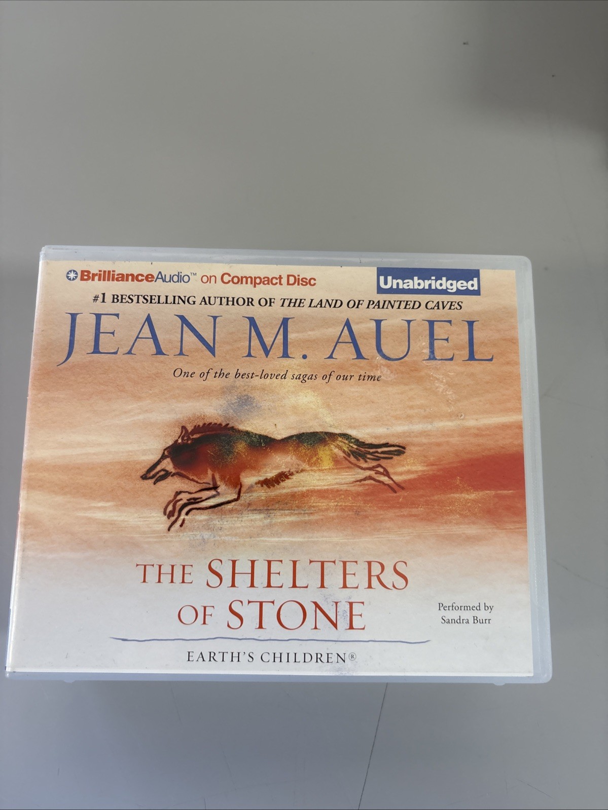 Earth's Children The Shelters of Stone by Jean M. Auel Unabridged CD Audiobook