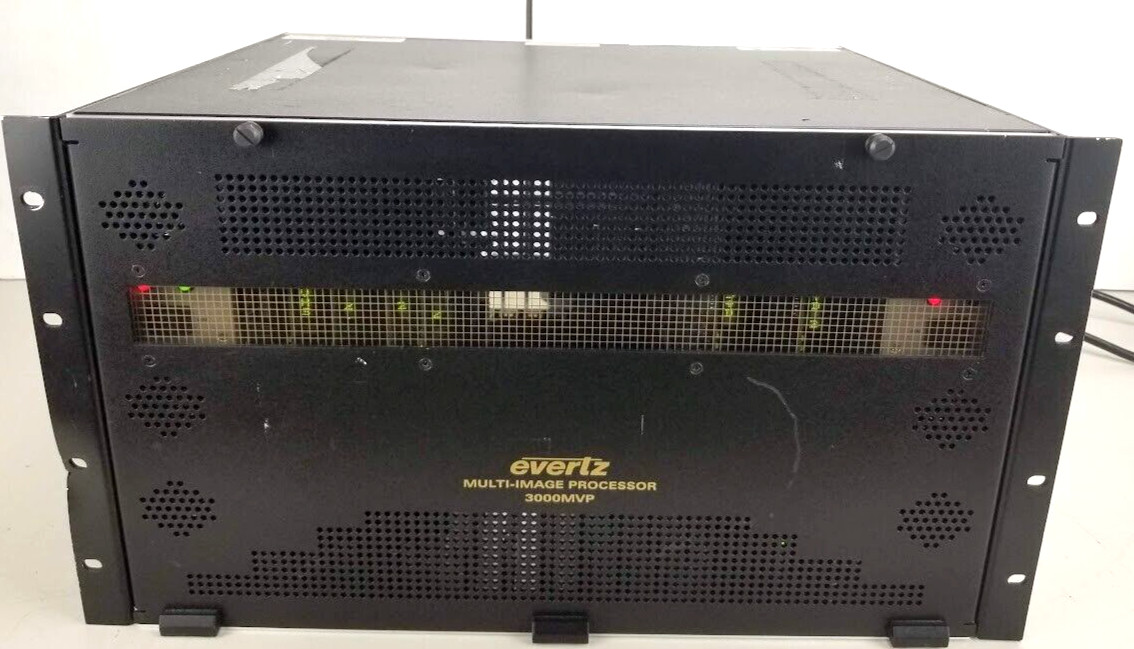 Evertz 3000FR Multi-Image Processor 3000MVP7 |5X 3000MVP-0V-HSN |2X 3000MVP-PPV5