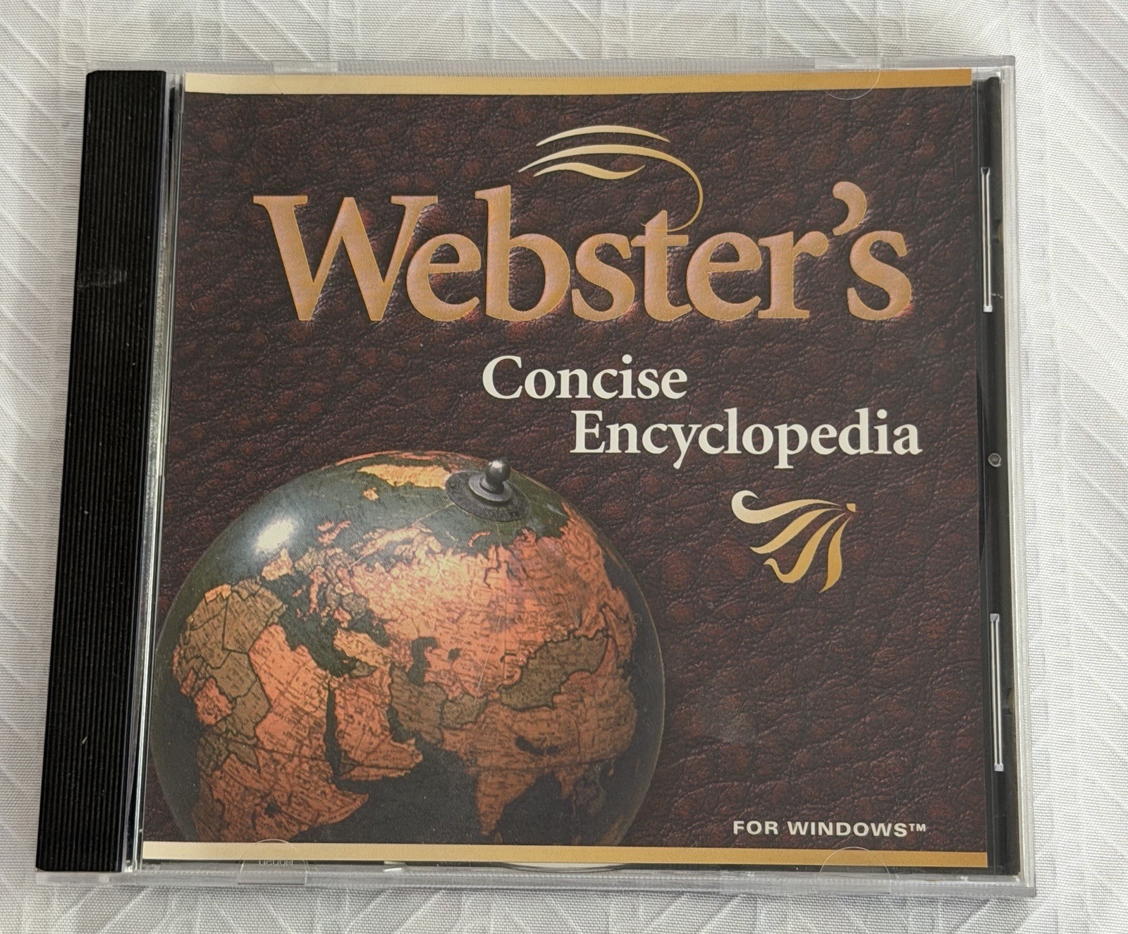 Websters Concise Encyclopedia PC CD 1996 Windows 95/3.1 Vintage Software