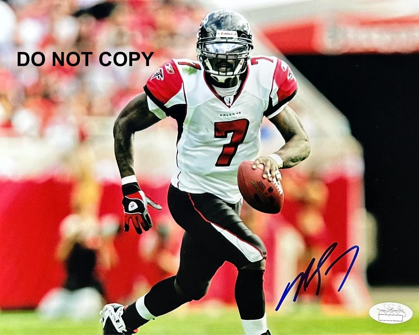 Michael Vick ATLANTA FALCONS Signed Autographed REPRINT 8x10 Photo RP