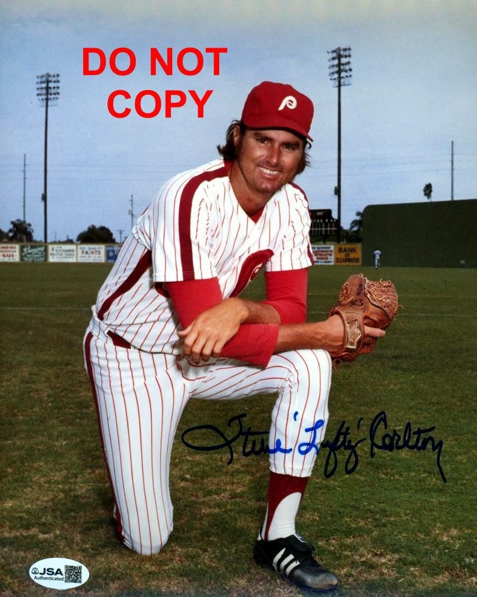 Steve Carlton PHILADELPHIA PHILLIES Signed Autographed REPRINT 8x10 Photo RP