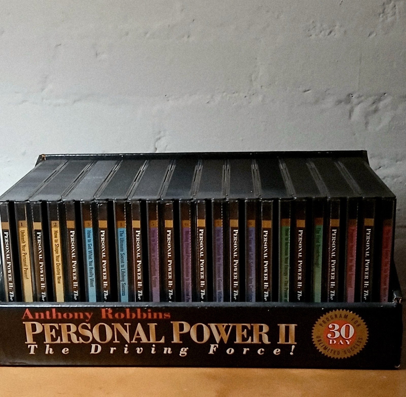 30 Days Program Unlimited Succes 25 CD's Anthony Robbins Personal Power ii