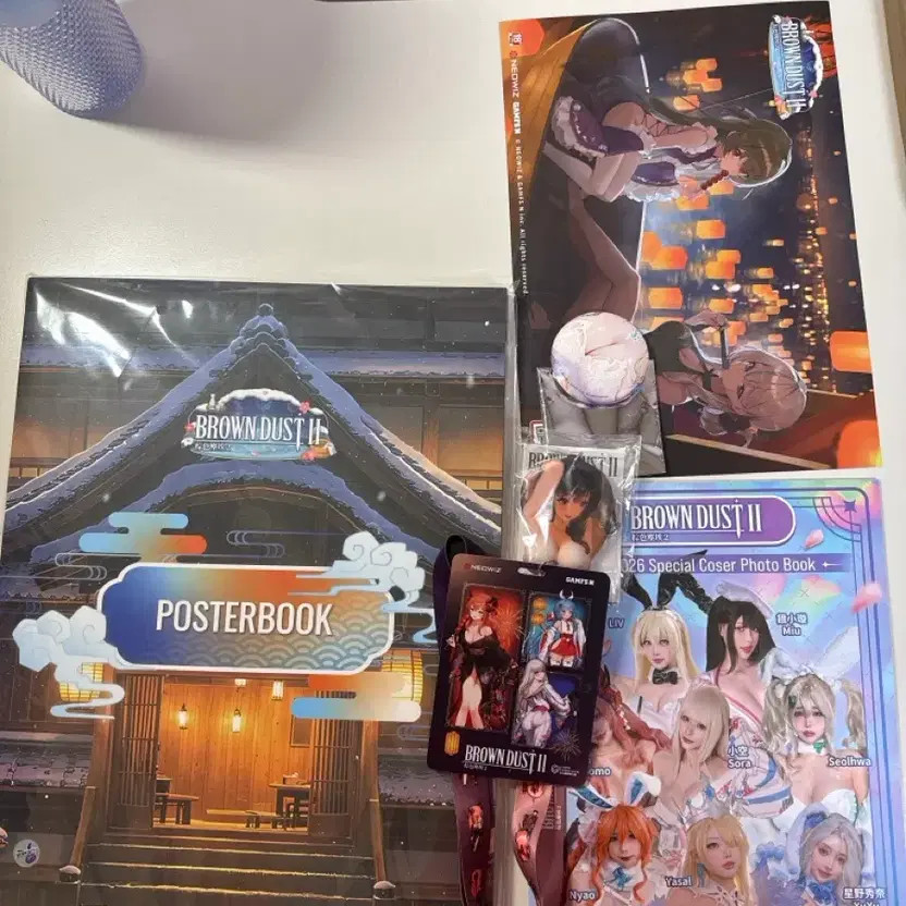 Limited Edition Brown Dust 2 Taipei Game Show Goods Bundle