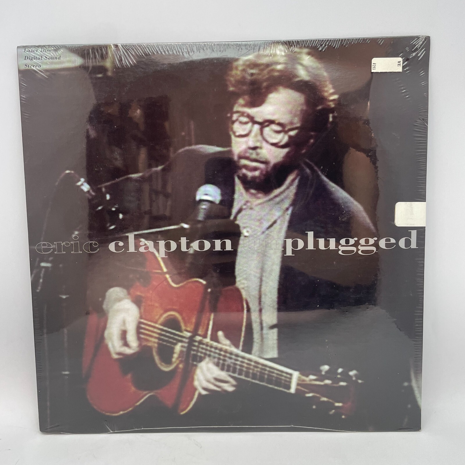 Eric Clapton ‎Unplugged Laserdisc NTSC CLV Movie US 1992 Press SEALED MINT
