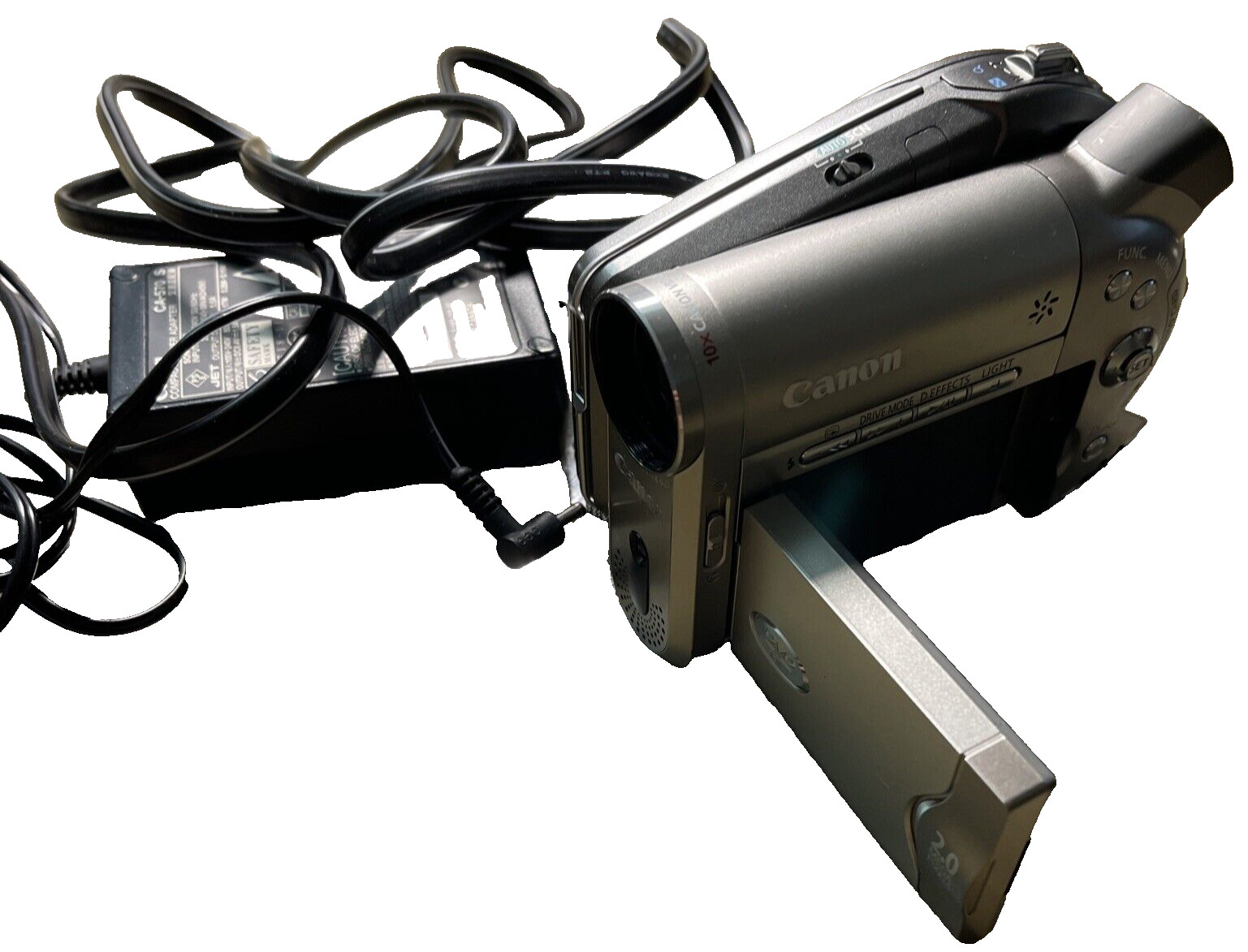 Canon DVD Camcorder NTSC DC20 Video Transfer Recorder W Charger - Ships Free