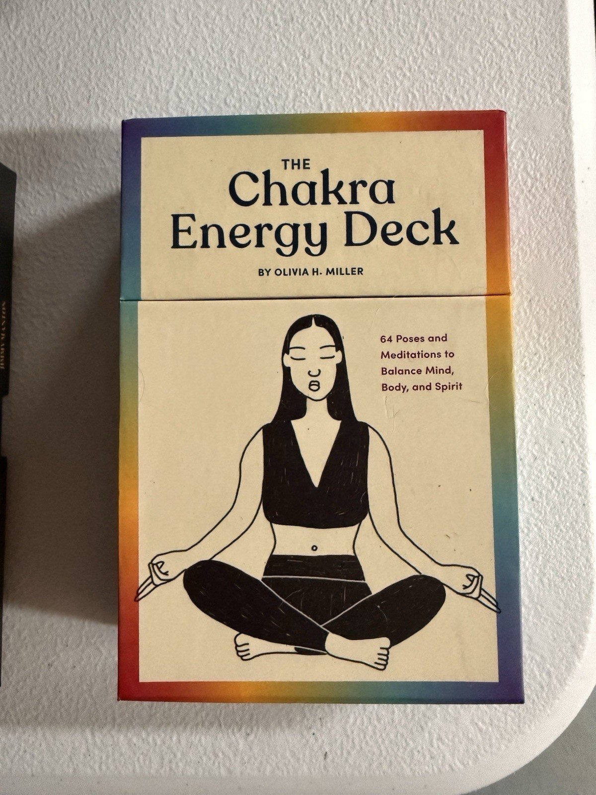 The Chakra Energy Deck by Olivia H. Miller 64 Poses/Meditations Mind Body Spirit