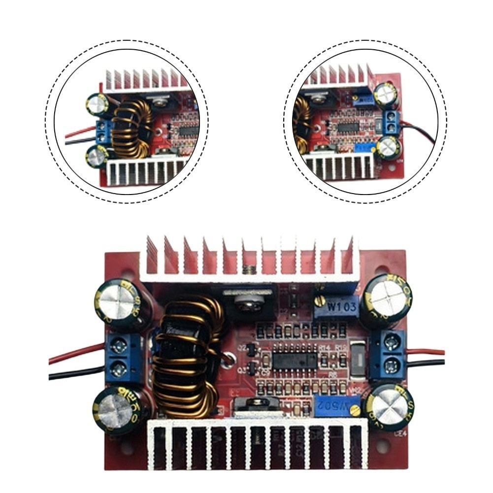 Compact 12A Boost Converter for Off-Grid Solar Systems 8.5V-50V to 66V