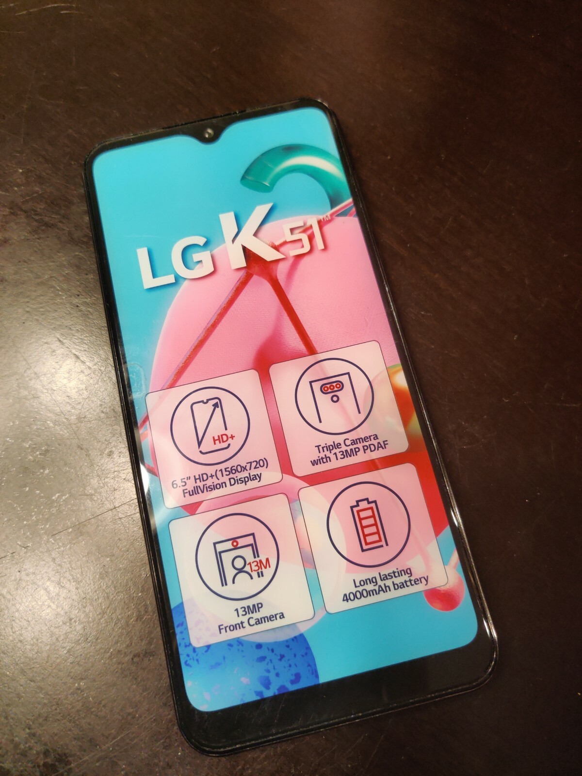LG K51 - Dummy Phone - Non-working - Display - Toy - Demo -Prop