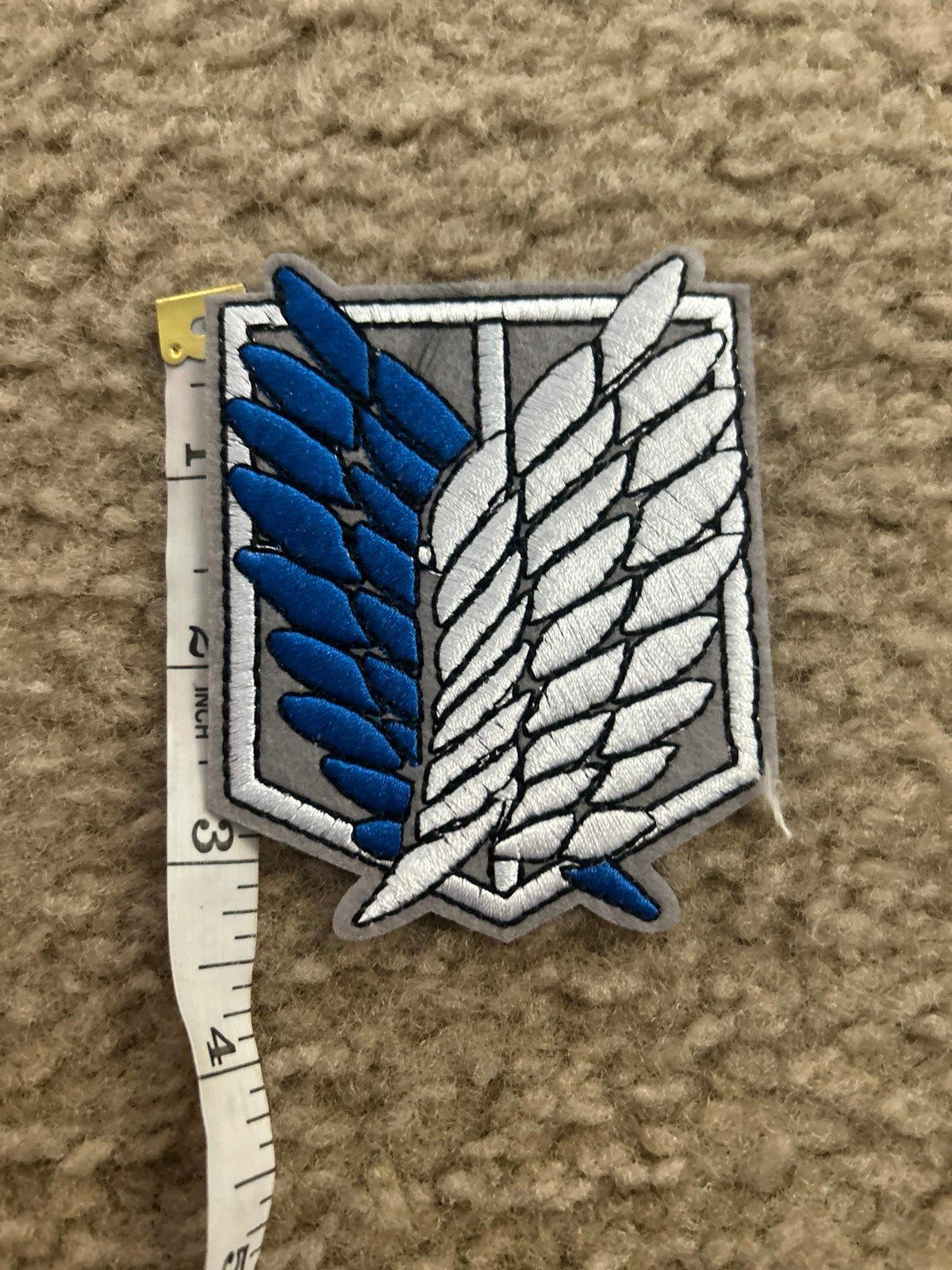 A10 small  patch iron on heat new art project fun