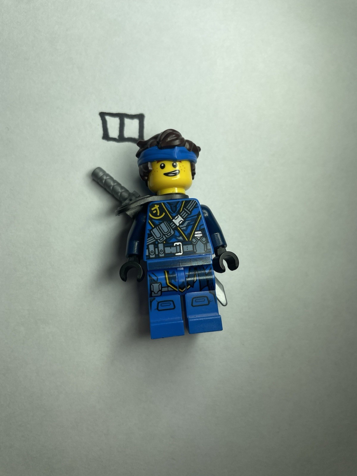 Lego Jay (Shoulder Pad) 71747 71748 The Island NINJAGO Minifigure