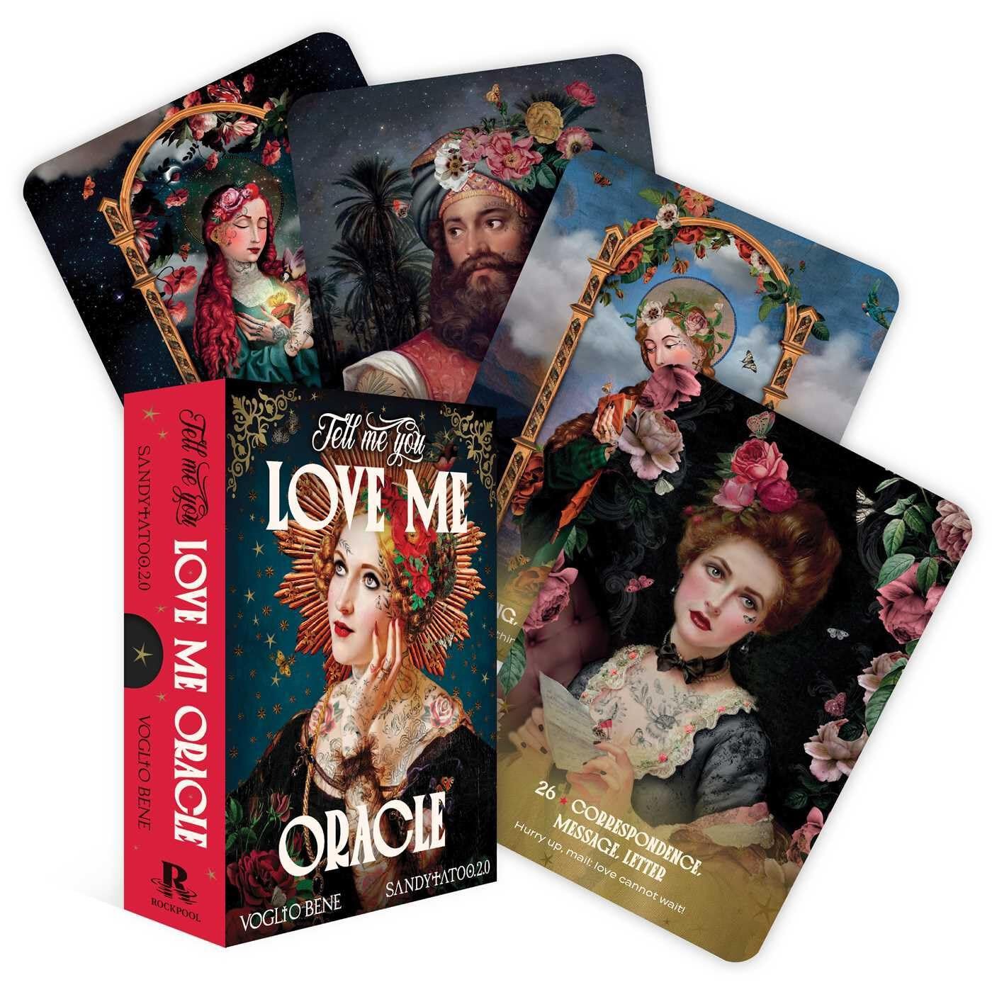 Tell Me You Love Me Love Oracle Deck Rockpool Publishing 44 Cards