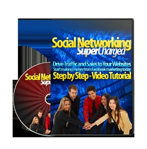 Social Networking Supercharged Drives Traffic To Your Websites; F.B. Videos (CD)
