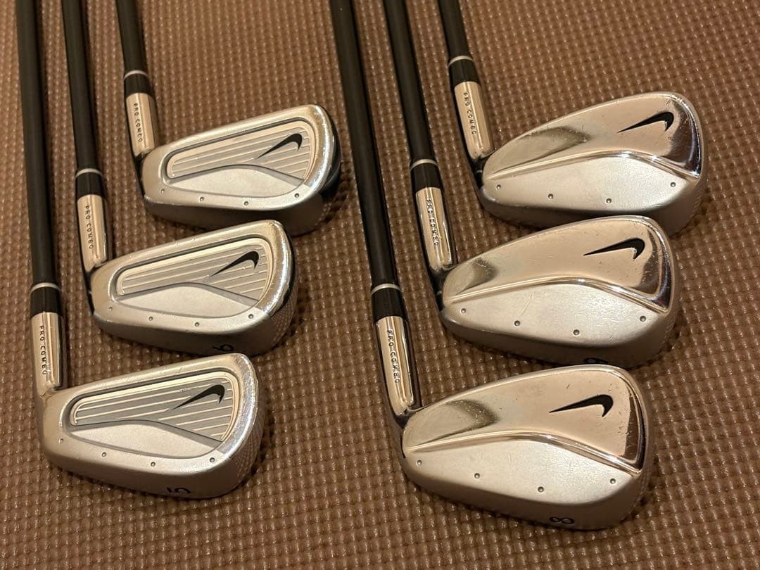 Nike Pro Combo Forged Irons #5-9,Pw(6Clubs)/Nike Speed ​​Step Carbon/Flex:Stiff