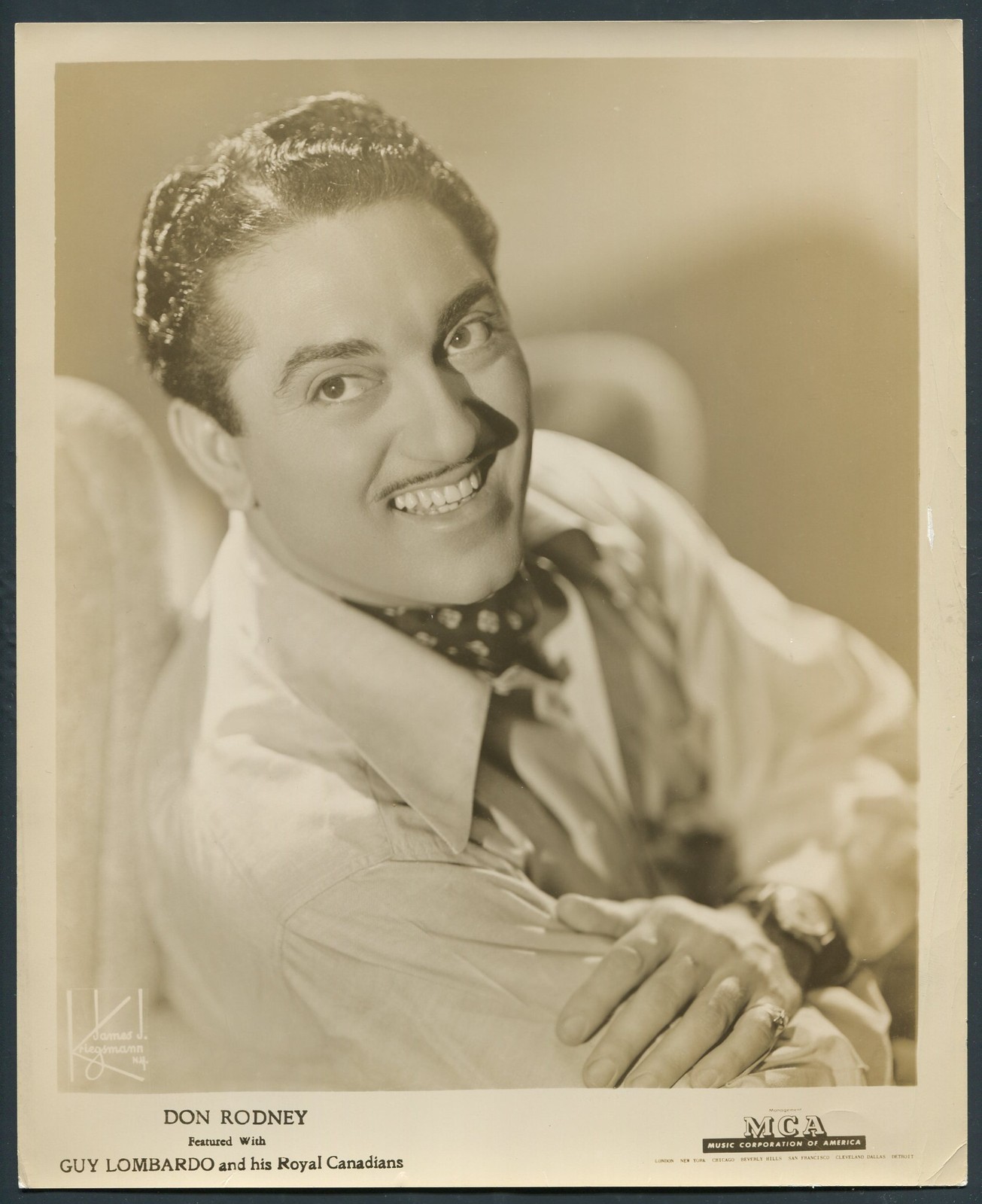 DON RODNEY (1940s) MCA GUY LOMBARDO AND HIS ROYAL CANADIANS