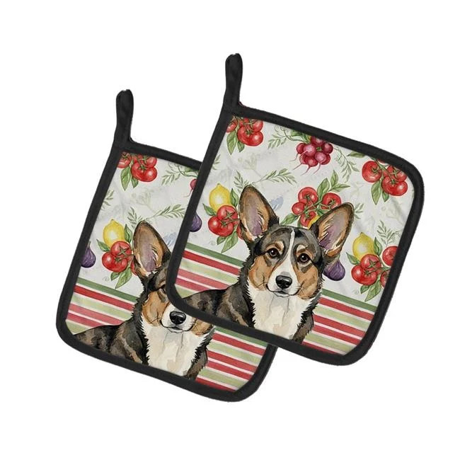 Carolines Treasures WDK8160PTHD Unisex Adult Brindle Cardigan Welsh Corgi Veg...