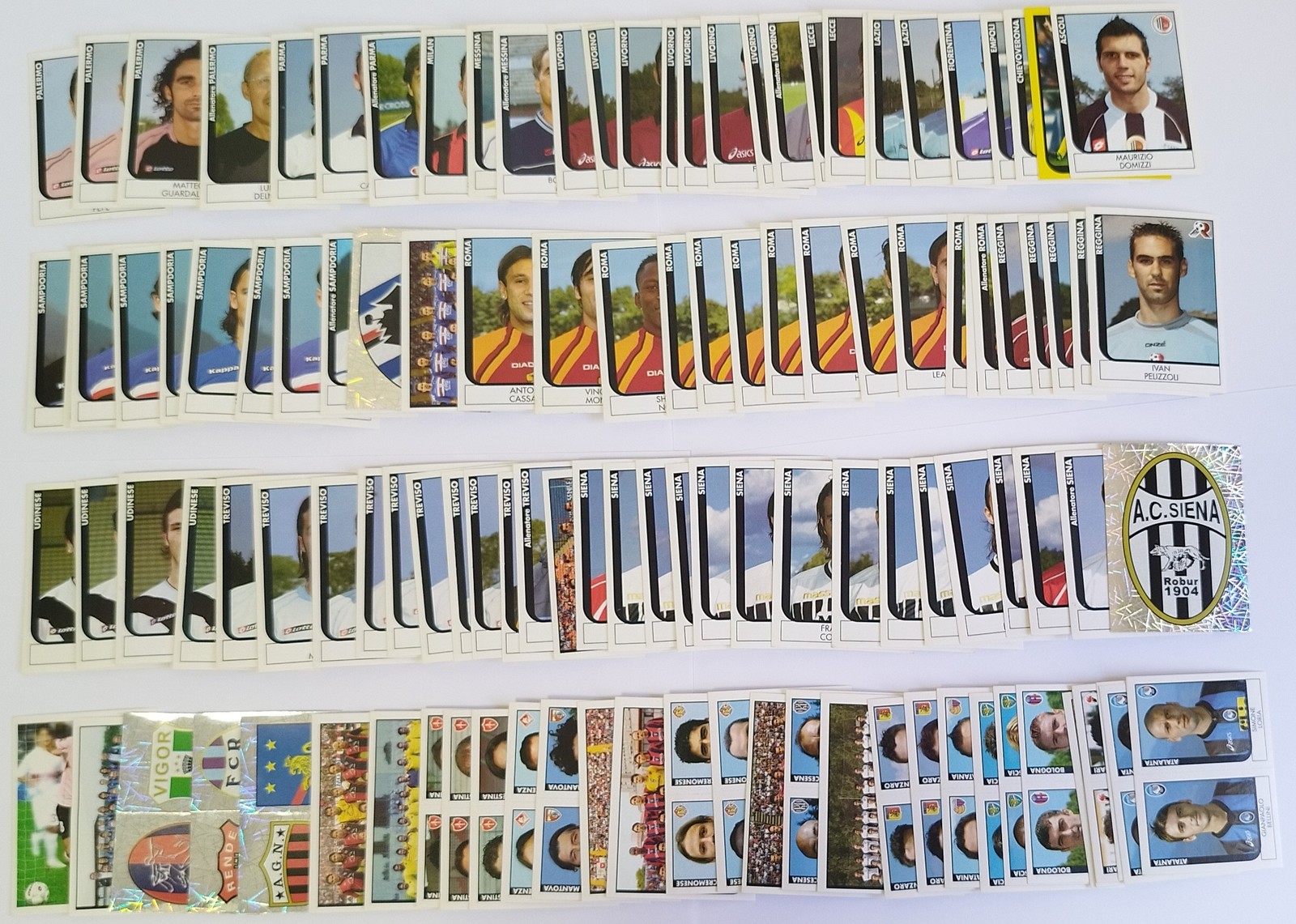 Calciatori 2005-2006 Lot 118 Different Stickers Panini
