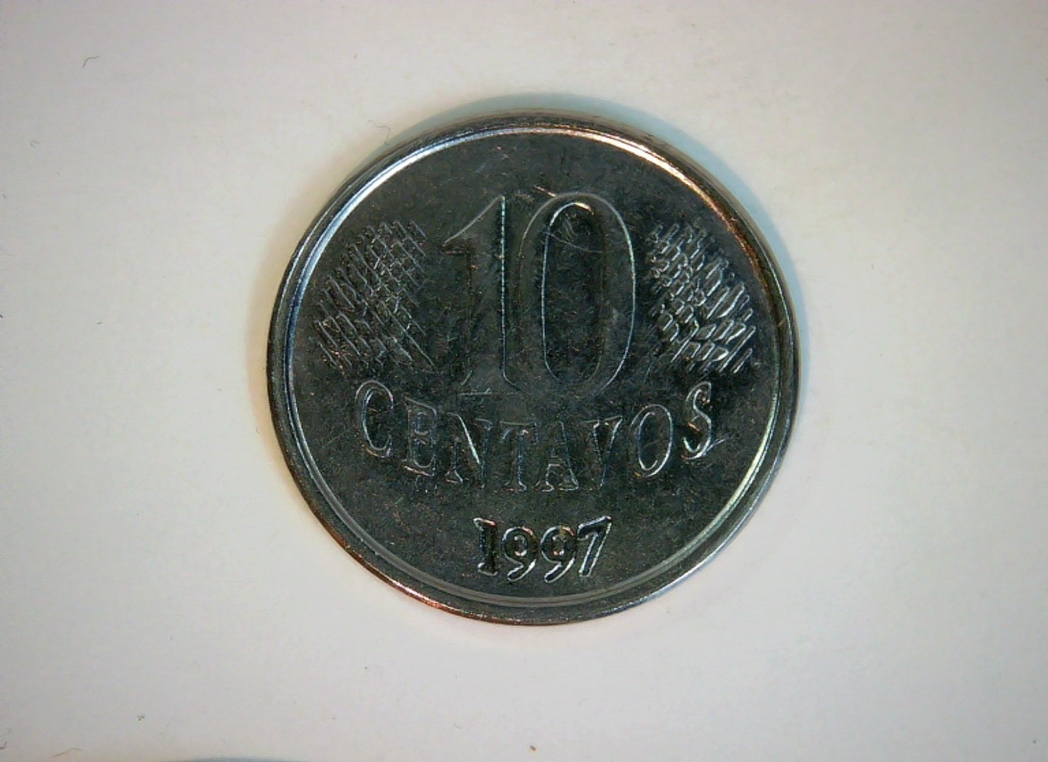 Brazil 1997 10 Centavos Brazilian Real (1st series) 10 Centavos Coin