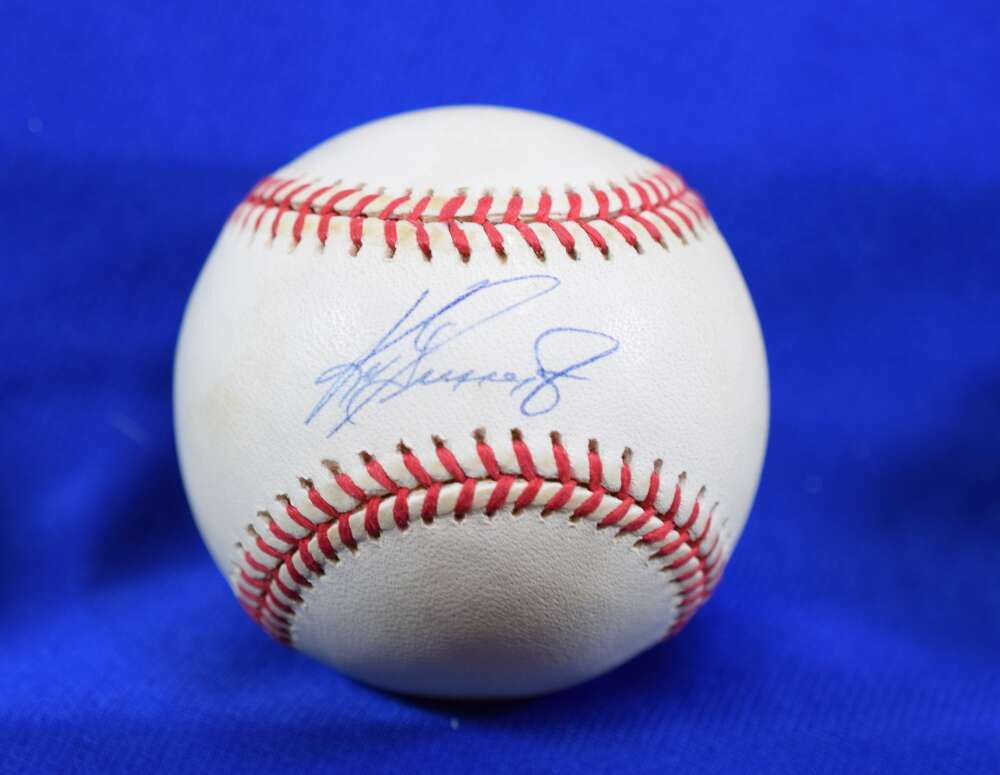 Ken Griffey Jr Steiner Coa Autograph Major League OML Signed Baseball