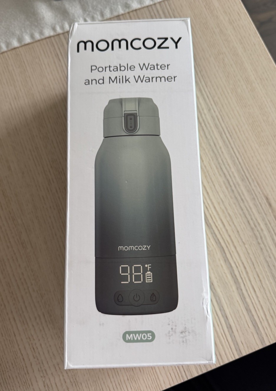 Momcozy Portable Milk Warmer for Travel – Fast Heating Bottle Warmer  (17oz)