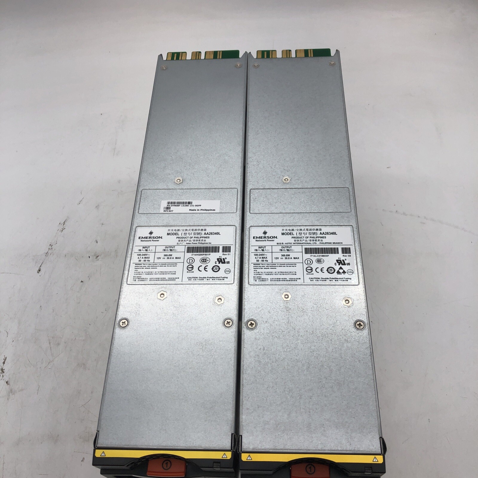 Emerson Network Power Supply 400W EMC Blower AA26340L YN08F 071-000-543