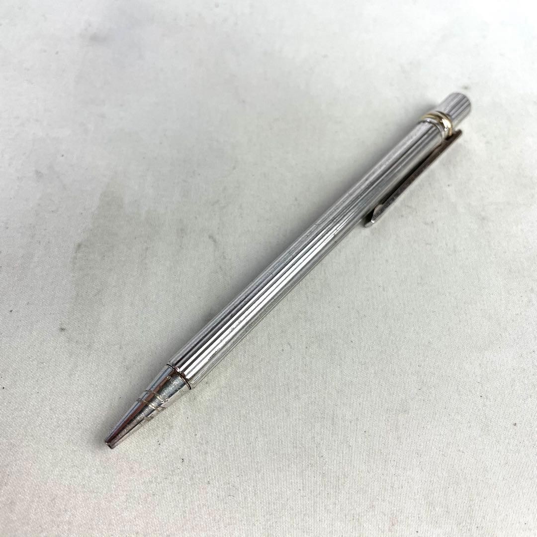 Cartier Ballpoint Pen Trinity Silver Writing Utensil