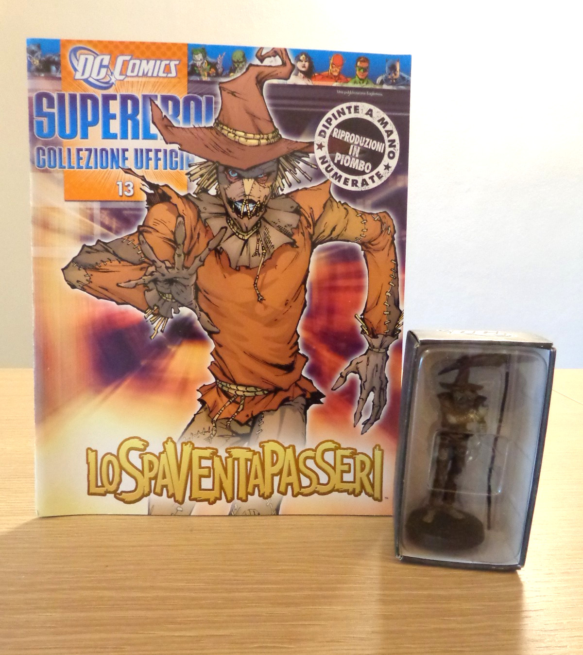 DC Comics Lead Superheroes No.13 The Scarecrow NEW Eaglemoss Paper ▓