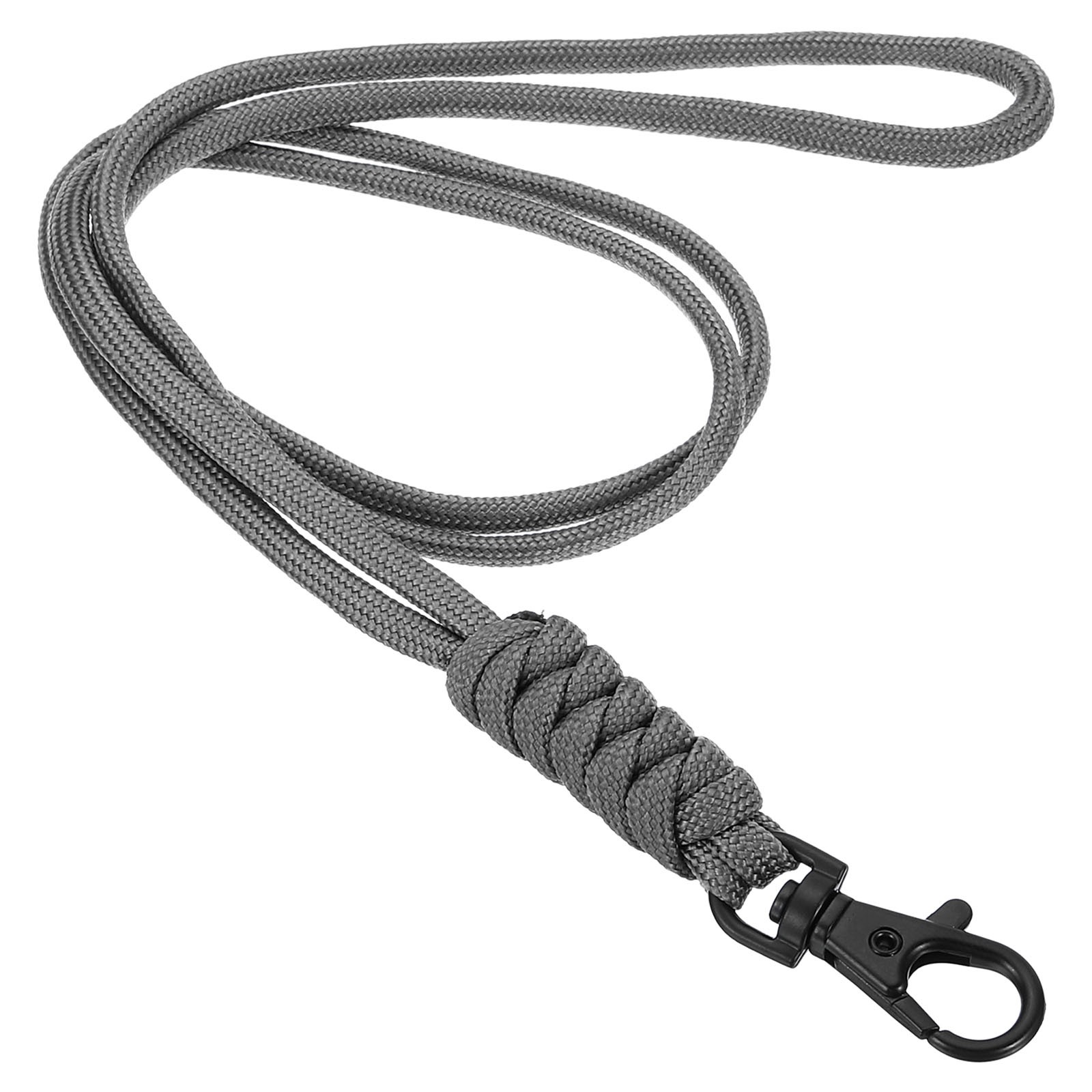 Lanyard collar, long strap lanyard badge, grey
