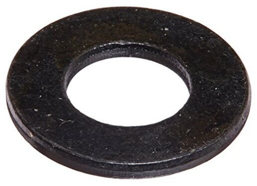  31WSAEBPK Steel Flat Washer, Black Oxide Finish, ASME B18.22.1, 5/16" Screw 