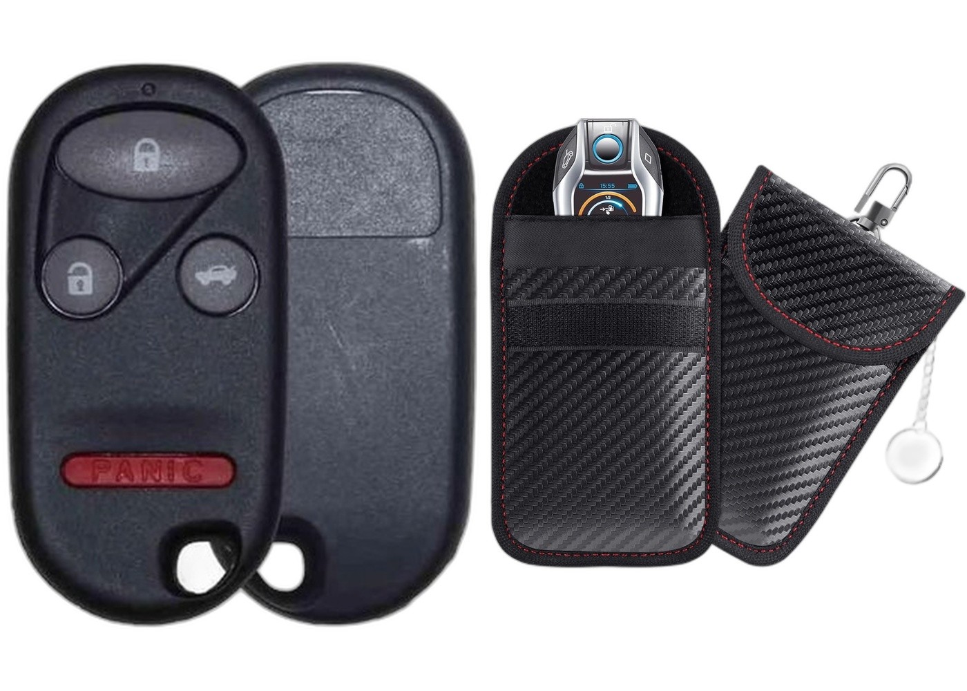 Key Fob Remote 2004-2006 Acura TL FCC: OUCG8D-387H-A MPN: 72147-SEP-A52 w/Case