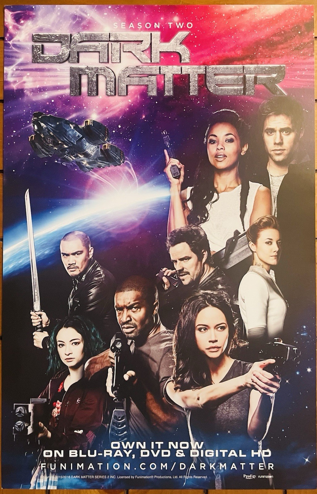 DARK MATTER 2015 SDCC Comic-Con 11x17 SYFY promo POSTER