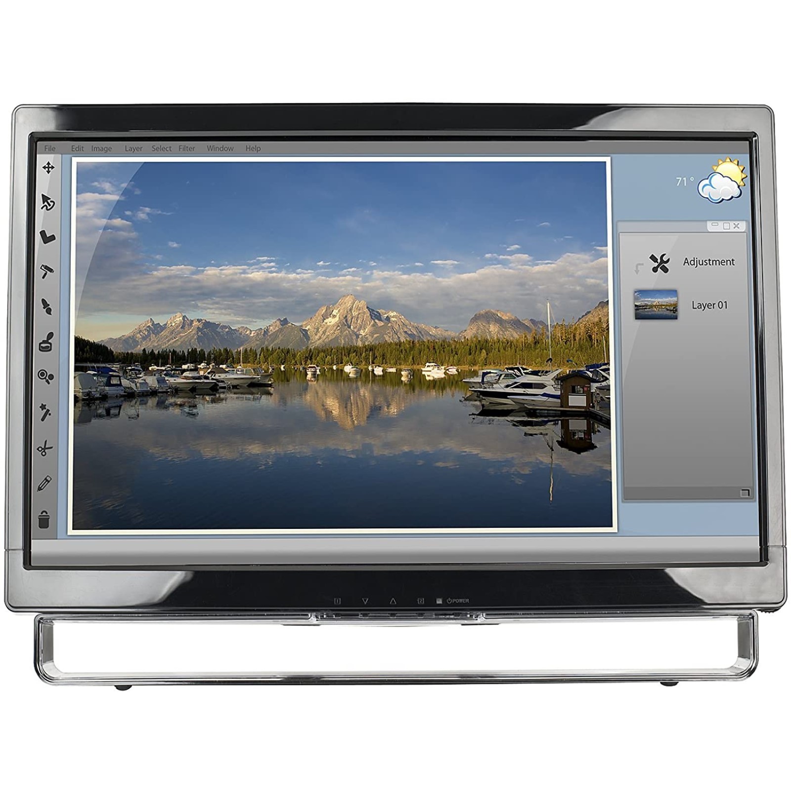 Planar PXL2230MW 22" Widescreen Multi-Touch Edge-Lit LED LCD Monitor