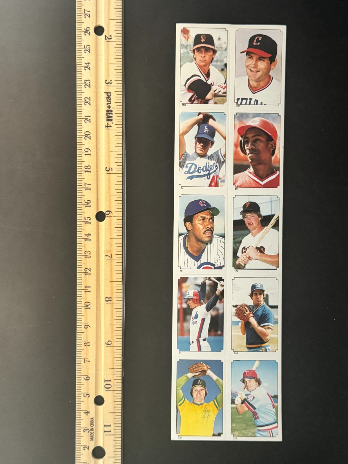 1984 Topps Sticker Complete Panel, Jenkins, #1