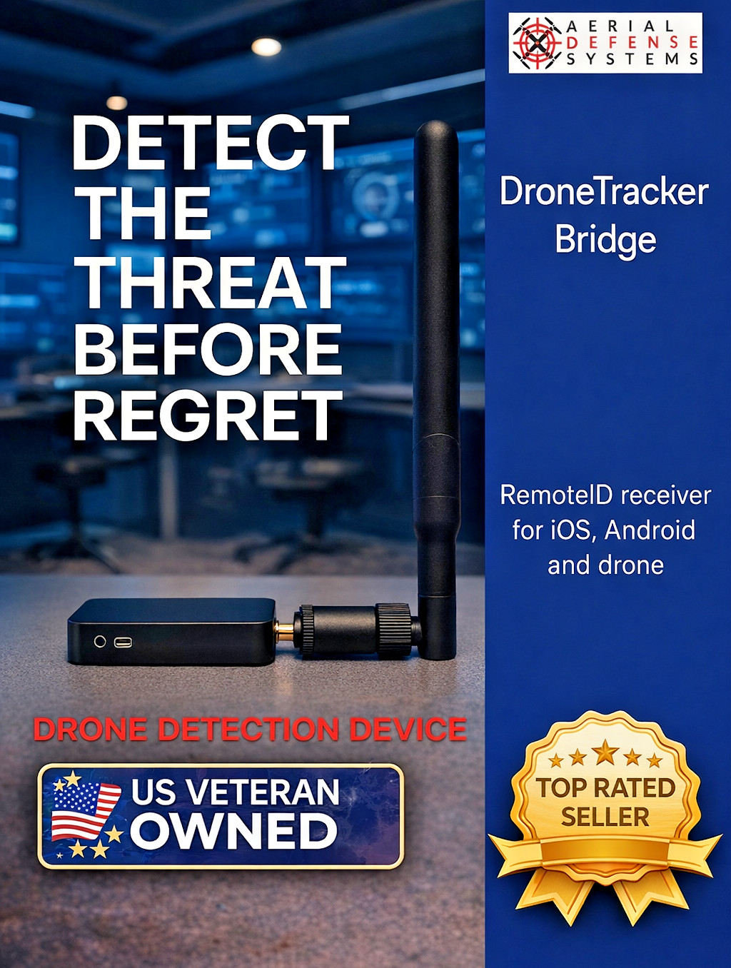 Portable Drone Detection & Airspace Awareness Device – Real-Time Drone Detection