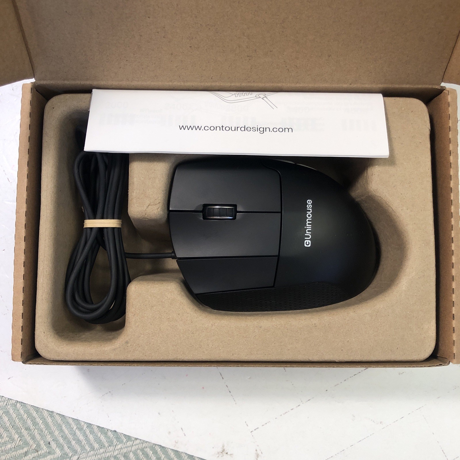 Contour Design Unimouse LEFT HANDED Wired NEW