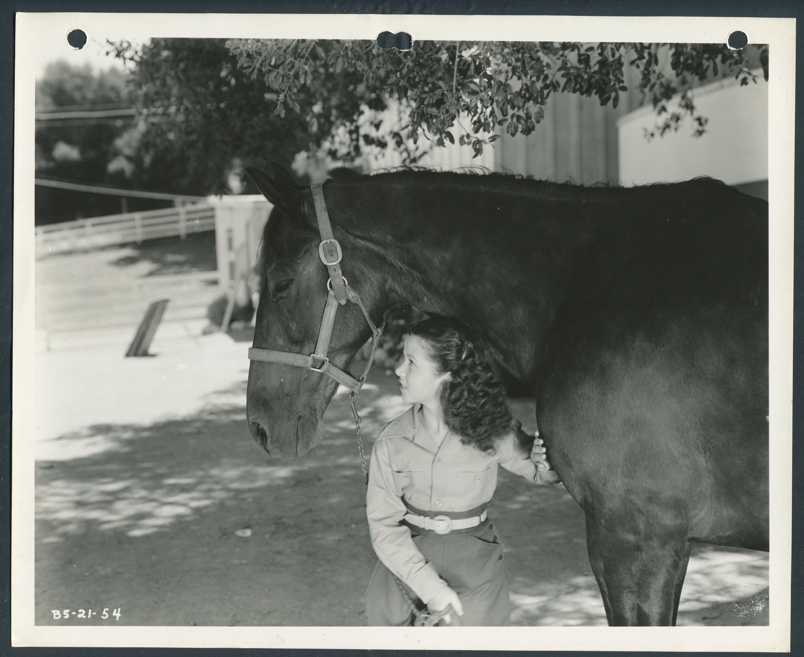 MARY RUTH in Gentleman From Dixie '41 CHILDSTAR UNDER HORSE