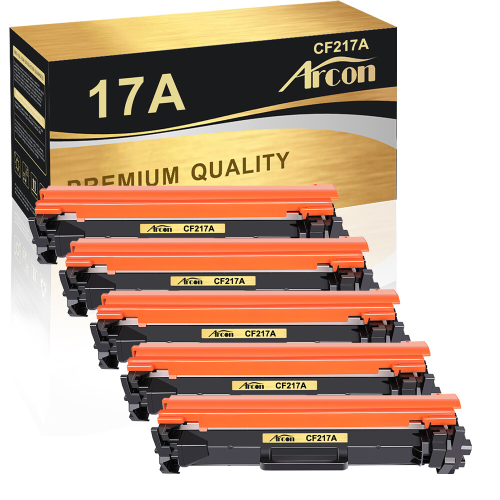 5PK CF217A 17A Toner Cartridge For HP LaserJet Pro MFP M130fw M102w M102a M130a