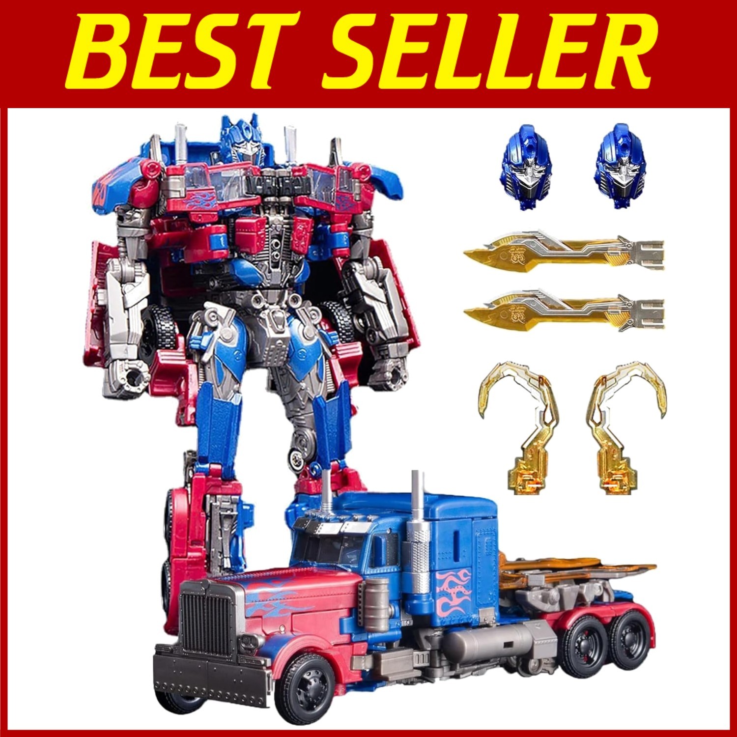 Deformation Toy Cars - Action Figure with Extra Head