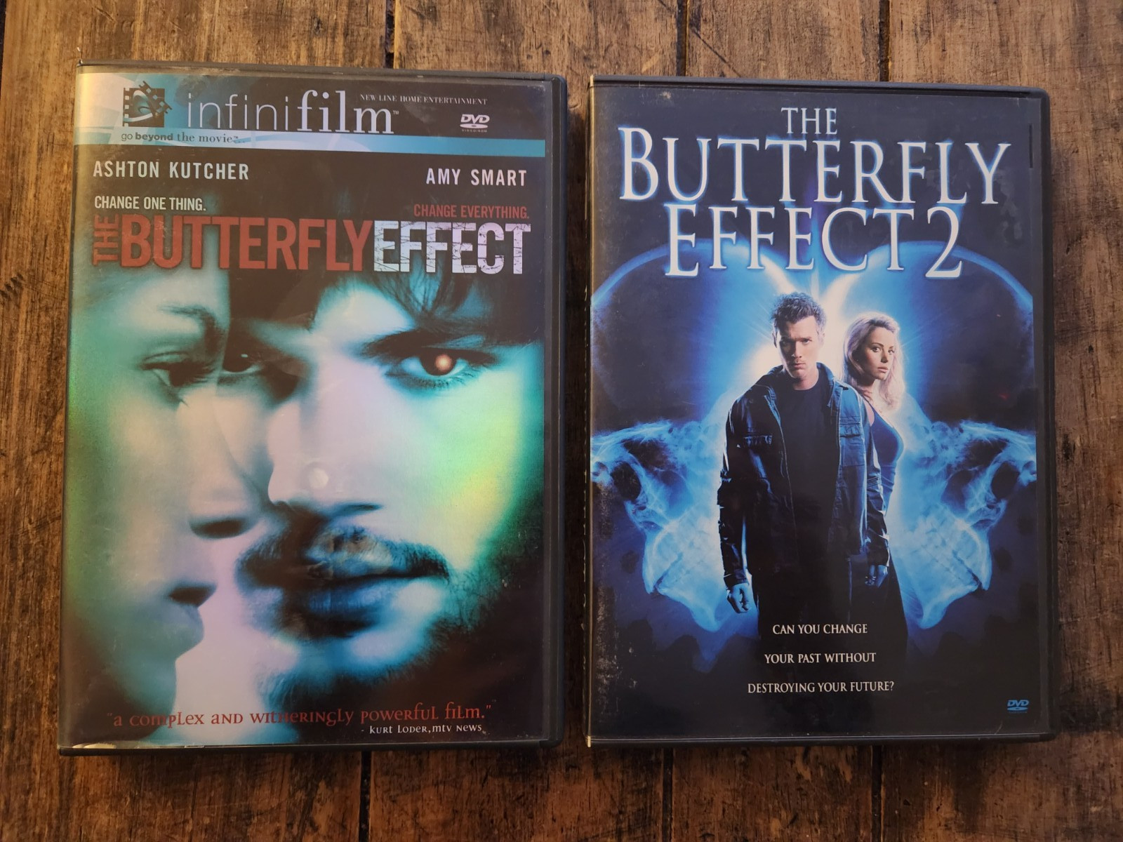 The Butterfly Effect (DVD, 2004) and Butterfly Effect 2 (DVD, 2006)