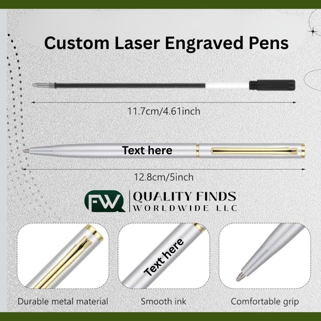 Custom Laser Engraved Pens GIFT PENS PERSONALIZED PENS