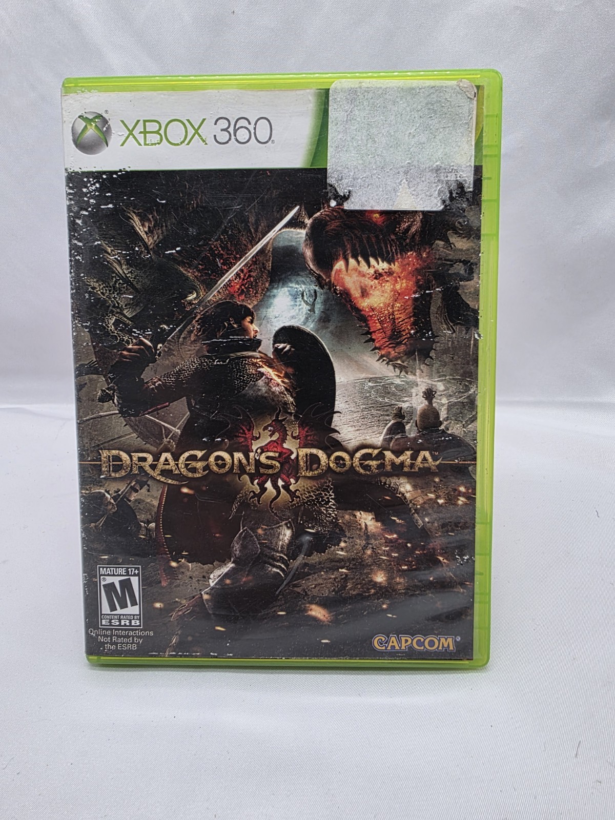 Dragon's Dogma Xbox 360, Capcom, Action RPG, M, 2012, Manual