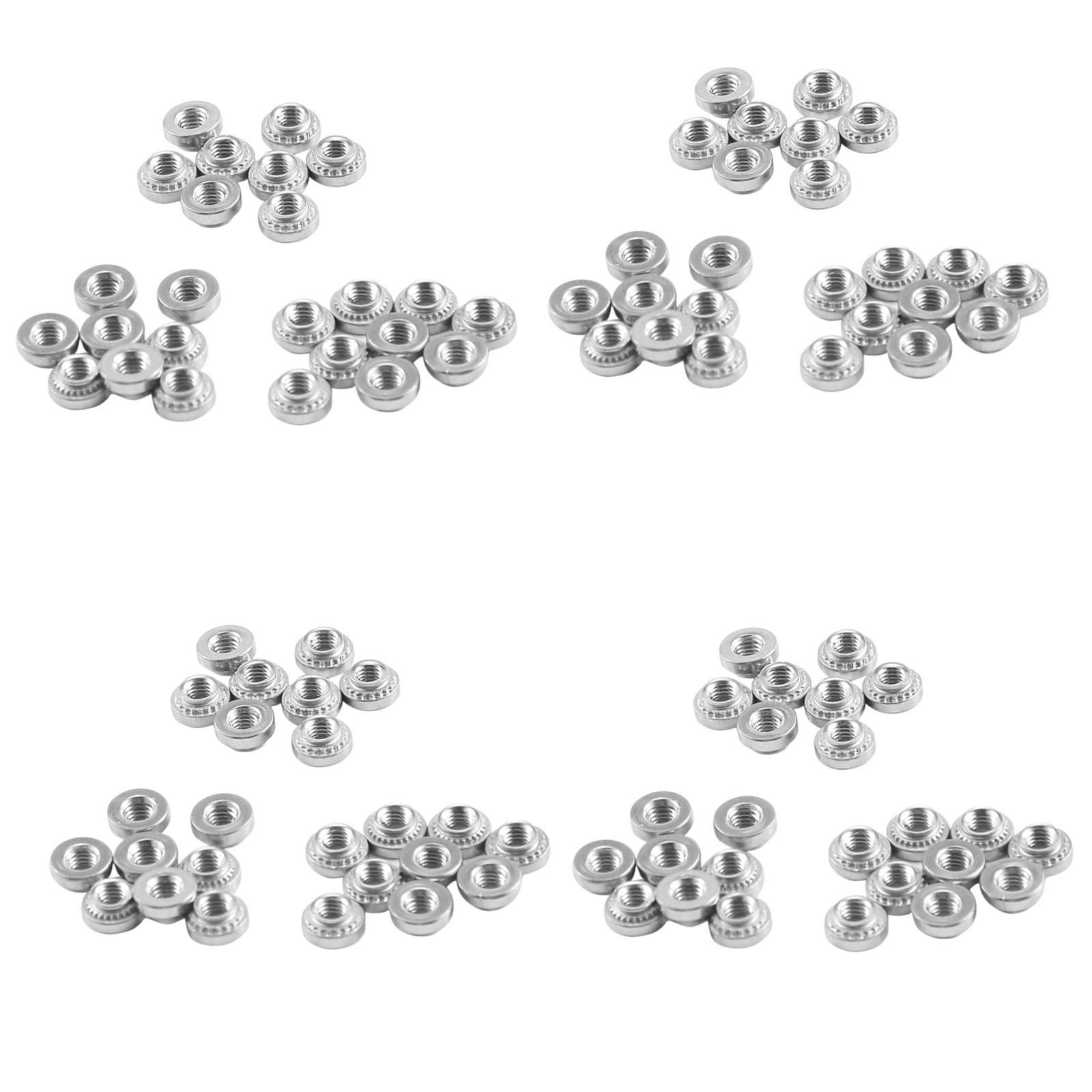 M3 Stainless Steel Self Clinching Rivet  Fastener 100Pcs I6J62375