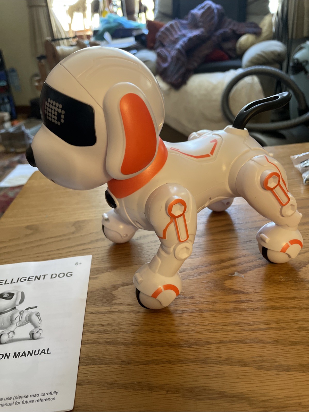 RC Robot Dog Toy Talking Dancing Touch & Voice Remote Control Programmable