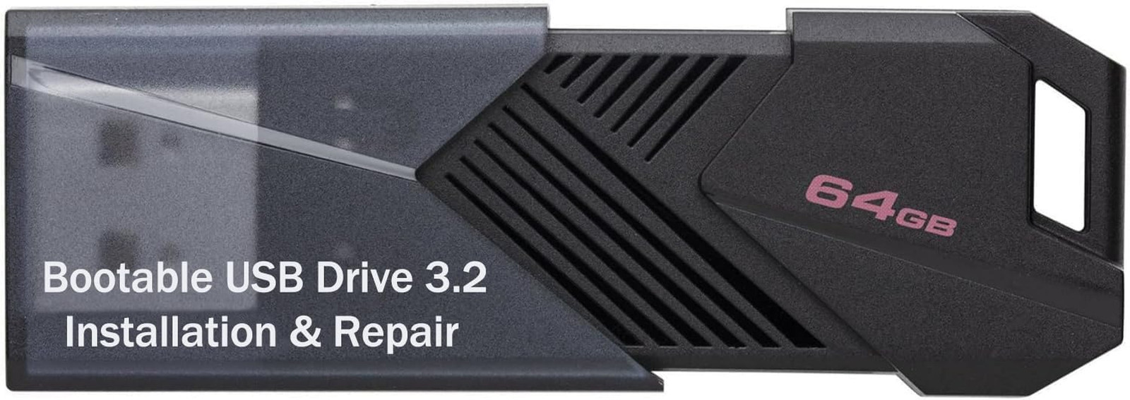 64GB - Bootable USB Driver 3.2 for Windows 11/10/8.1/7/, Winpe,Password Reset, W