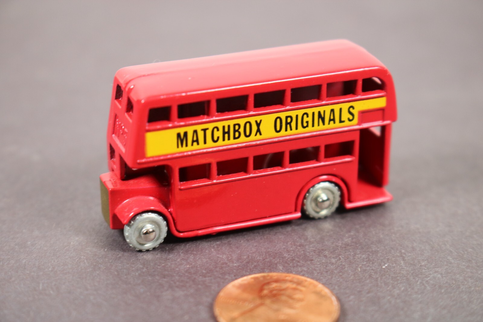 Matchbox Originals Authentic Recreations London Bus Moko Lesney