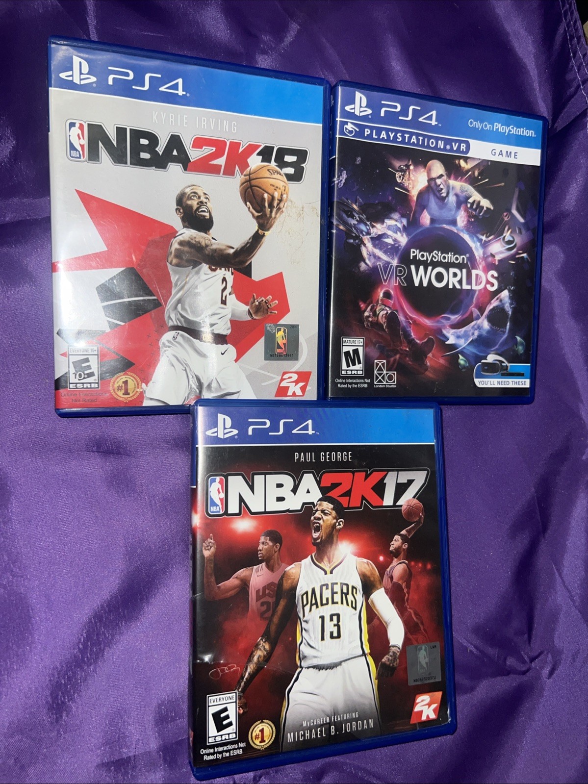 PS4 Games Preowned Lot Of 3