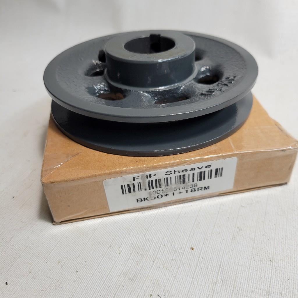 BK50 x 1 1/8" 4.75" dia pulley for 5/8" wide 5L v belt
