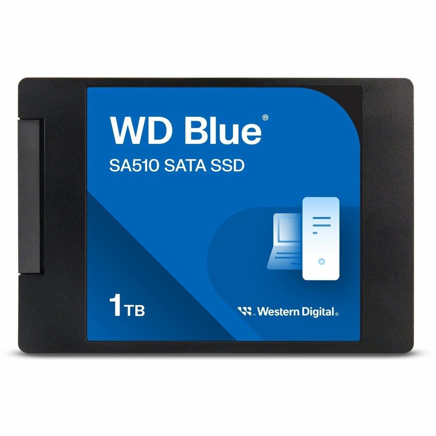 Western Digital Blue 1TB 2.5" Internal SA510 SATA Solid State Drive WDS100T3B0A