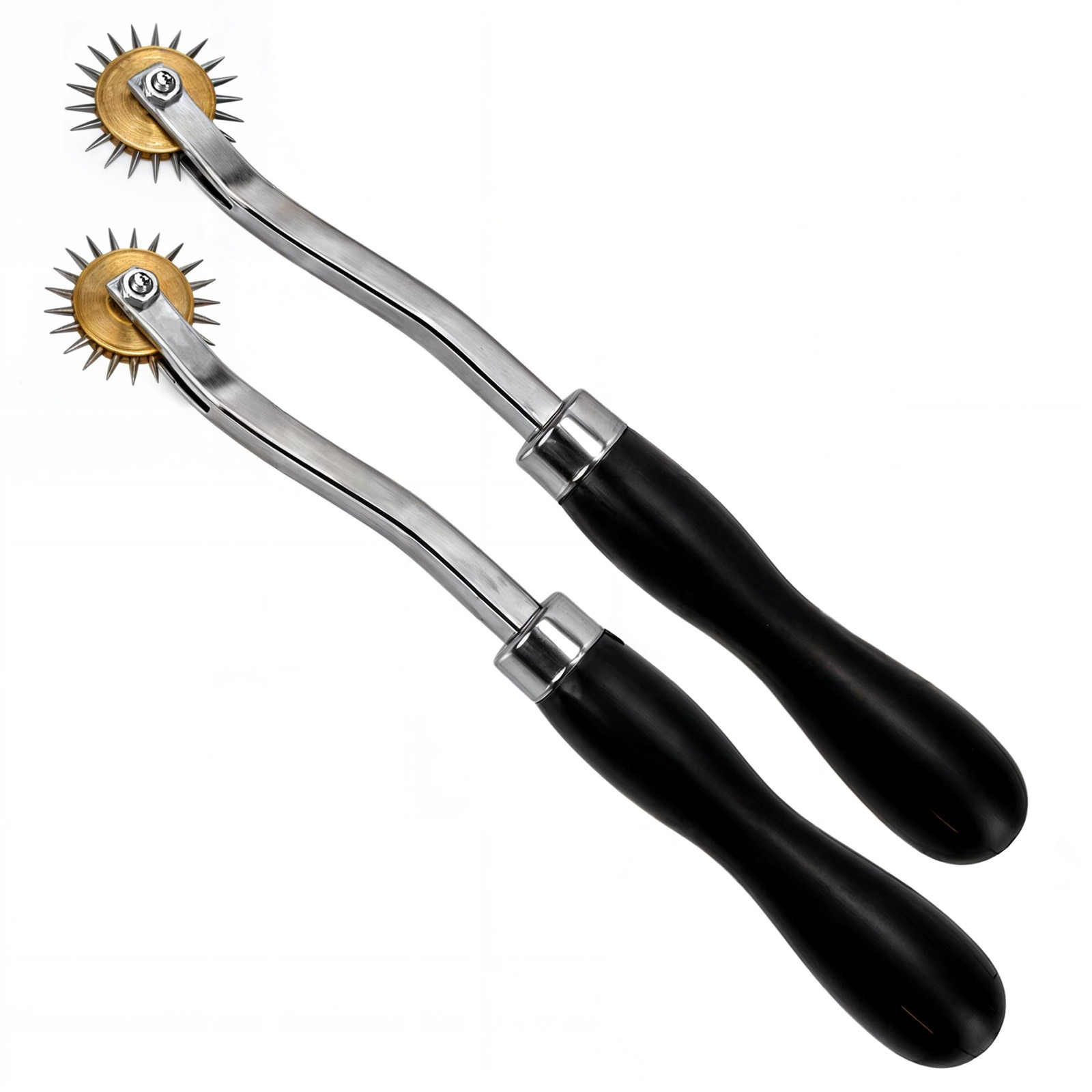 2Pcs Box Scoring Tool, Resizer Maker with Wheel, Stainless Black 