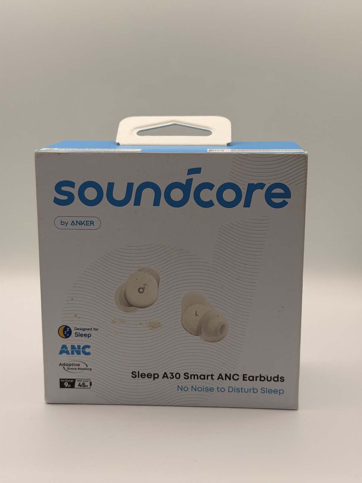 Soundcore Sleep A30 Smart ANC Sleep Earbuds Adaptive Snore Masking New