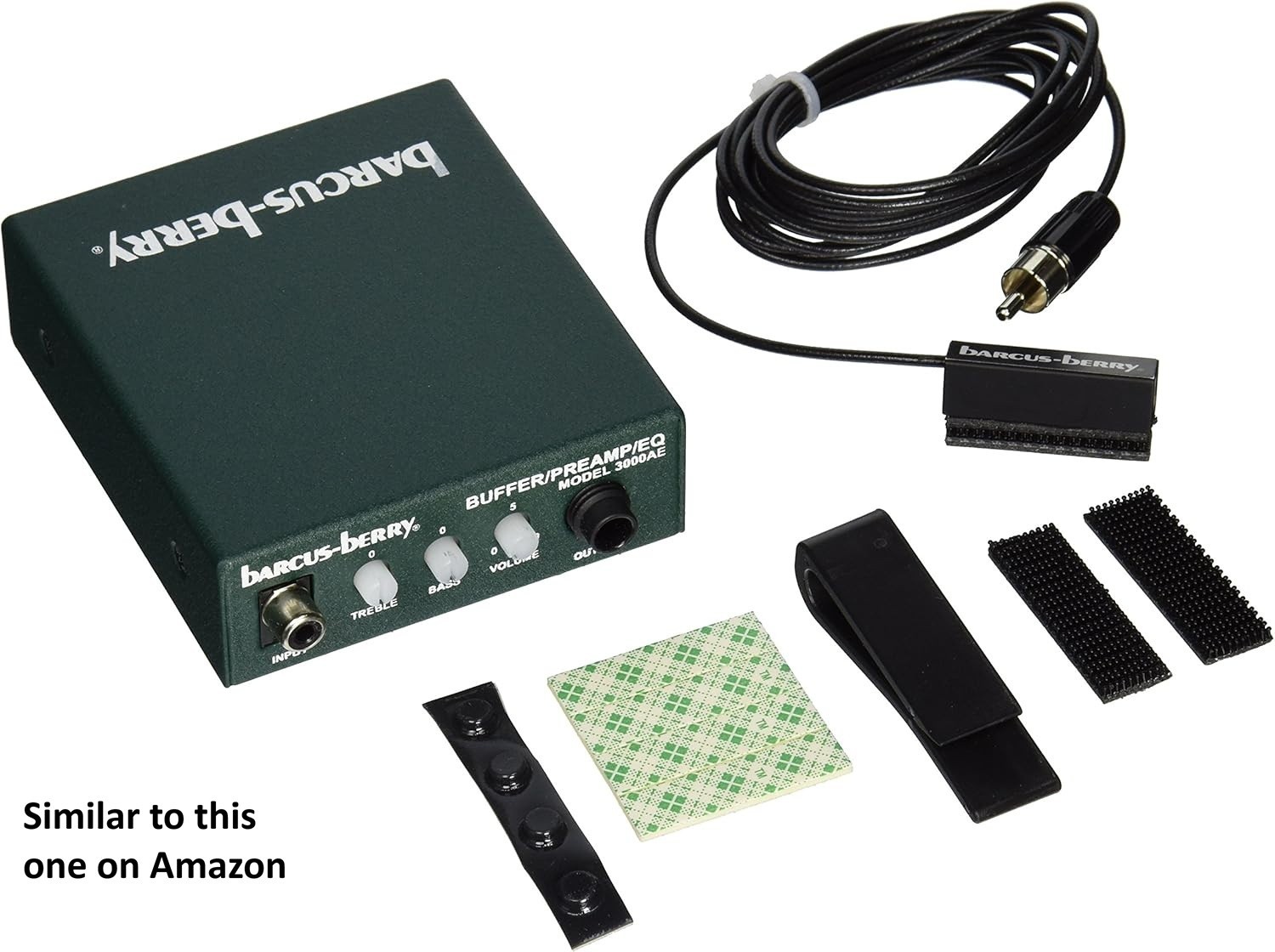 Barcus Berry Model 3000A Piezo Buffer Preamp/Eq  Model 5600 Harmonica untested